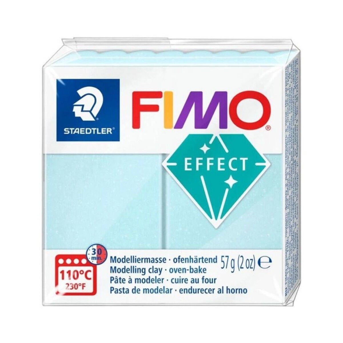Fimo Effect Polimer Kil 57gr 306 Kristal Buz Mavi