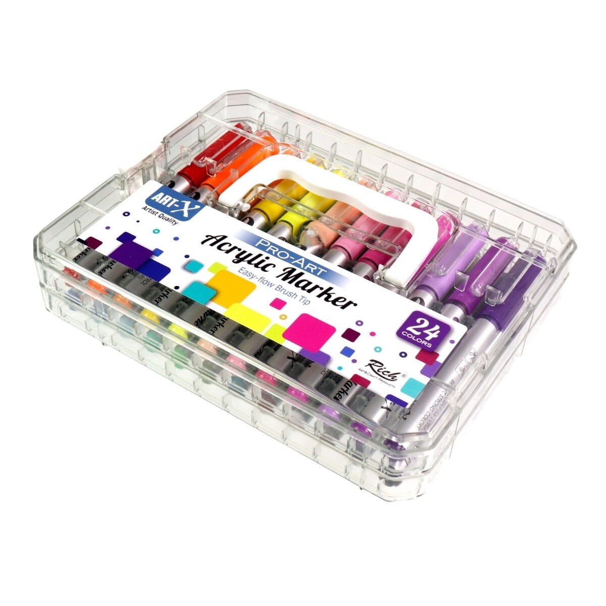 ART-X Pro Art Akrilik Marker Kalem Seti 24lü