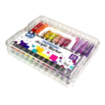 ART-X Pro Art Akrilik Marker Kalem Seti 24lü