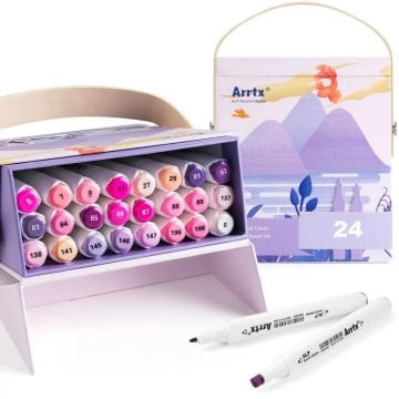 Arrtx Alp Çift Uçlu Marker Seti 24lü Gorgeous