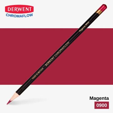 Derwent Chromaflow Kuru Boya Kalemi 0900 Magenta