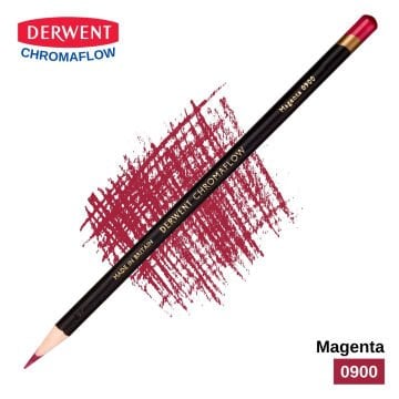 Derwent Chromaflow Kuru Boya Kalemi 0900 Magenta