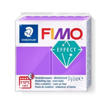 Fimo Effect Polimer Kil 57gr 604 Şeffaf Leylak