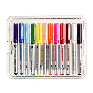 ART-X Pro Art Akrilik Marker Kalem Seti 12li