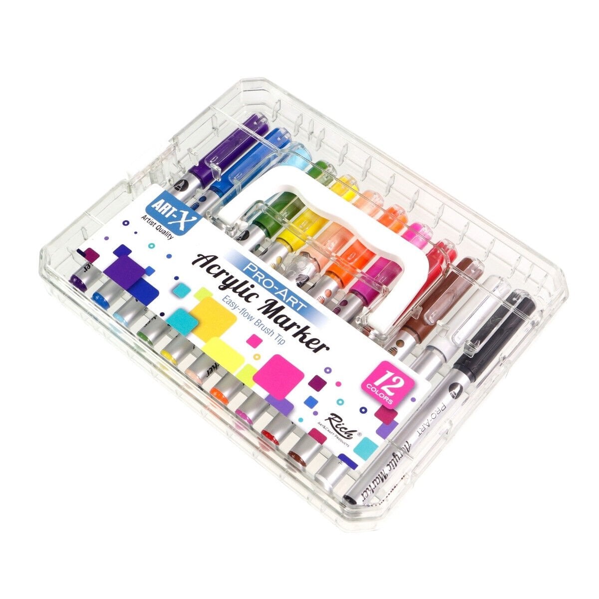 ART-X Pro Art Akrilik Marker Kalem Seti 12li