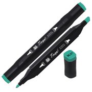 Tinge Twin Çift Uçlu Marker Kalemi Bg57 Turquoise Green Light