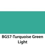 Tinge Twin Çift Uçlu Marker Kalemi Bg57 Turquoise Green Light