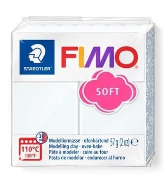 Fimo Soft Polimer Kil 57gr 0 White