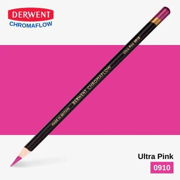 Derwent Chromaflow Kuru Boya Kalemi 0910 Ultra Pink