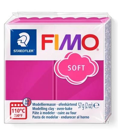 Fimo Soft Polimer Kil 57gr 22 Raspberry