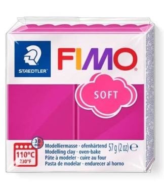 Fimo Soft Polimer Kil 57gr 22 Raspberry