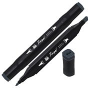 Tinge Twin Çift Uçlu Marker Kalemi Bg9 Blue Grey
