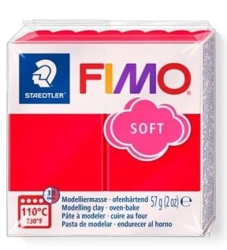 Fimo Soft Polimer Kil 57gr 24 İndian Red