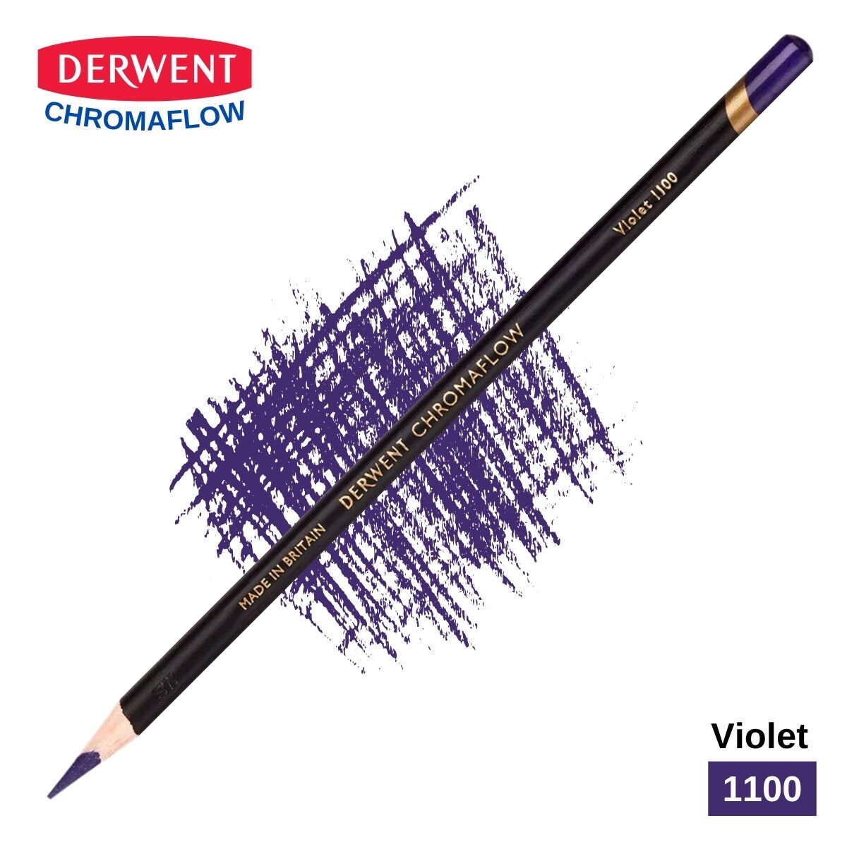 Derwent Chromaflow Kuru Boya Kalemi 1100 Violet