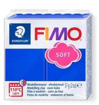 Fimo Soft Polimer Kil 57gr 33 Briliant Blue