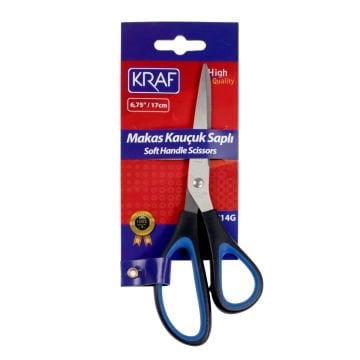 Kraf Makas Kauçuk Saplı 17cm 714G