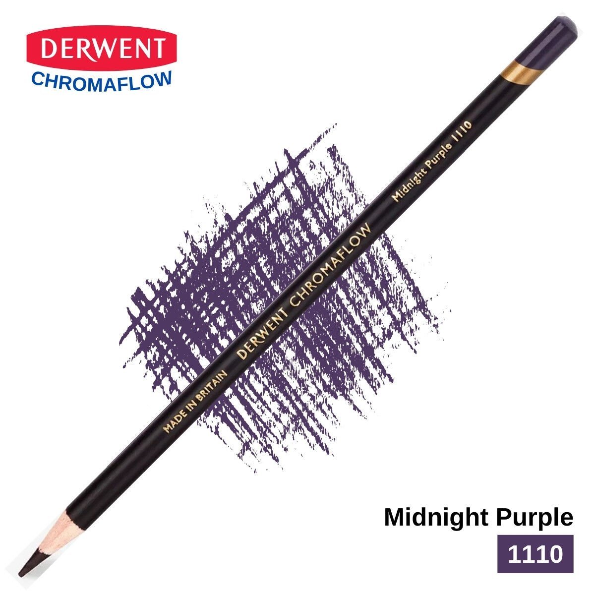 Derwent Chromaflow Kuru Boya Kalemi 1110 Midnight Purple
