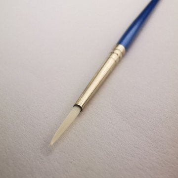 Desen Sentetik Yuvarlak Uçlu Fırça Seri 841 No 0