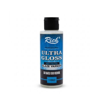 Rich Ultra Gloss Su Bazlı Sır Vernik 120cc