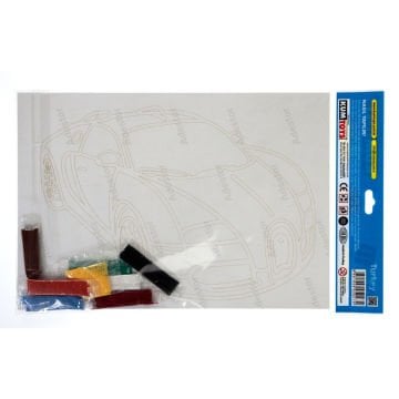 Kumtoys Kum Boyama Set 23x33cm Araba