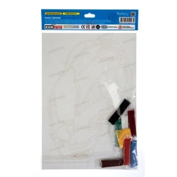 Kumtoys Kum Boyama Set 23x33cm Araba