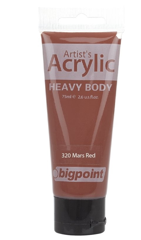 Bigpoint Akrilik Boya 75ml 320 Mars Red