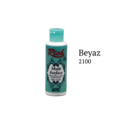 Rich Multi Surface Akrilik Boya 120ml 2100 Beyaz