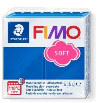 Fimo Soft Polimer Kil 57gr 37 Pasific Blue