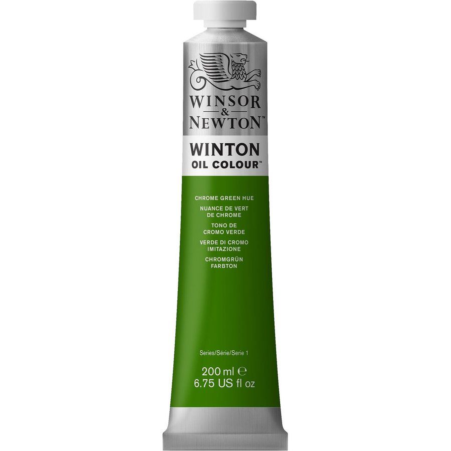 Winsor Newton Winton Yağlı Boya 200ml 145 Chrome Green Hue (11)