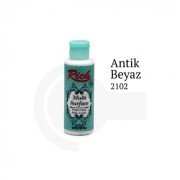 Rich Multi Surface Akrilik Boya 120ml 2102 Antik Beyaz