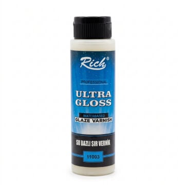 Rich Ultra Gloss Su Bazlı Sır Vernik 500cc