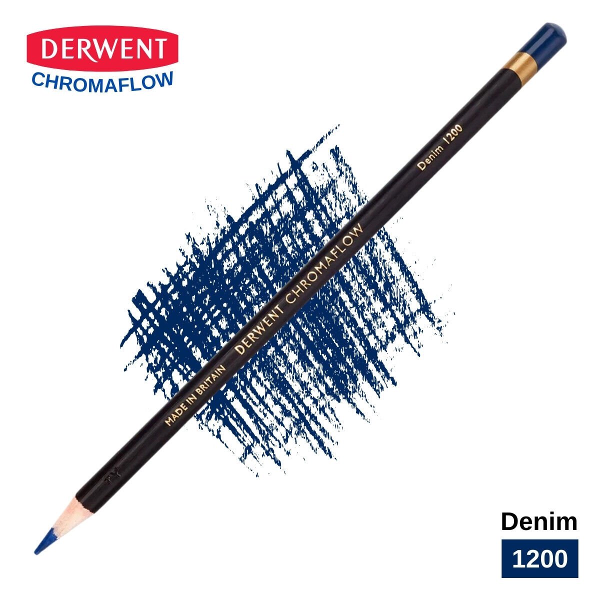 Derwent Chromaflow Kuru Boya Kalemi 1200 Denim