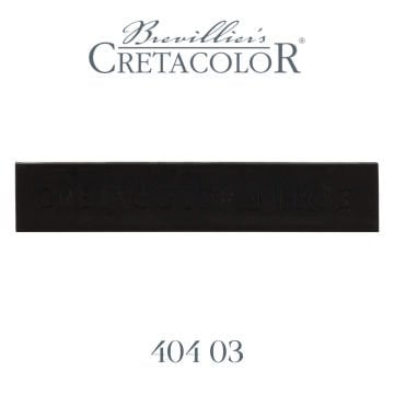 Cretacolor Sıkıştırılmış Yağlı Kömür Çizim Çubuğu 7x14x72mm Nero Stick Medium 40403