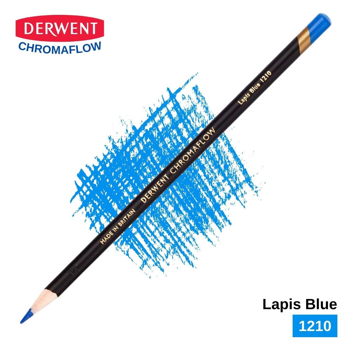 Derwent Chromaflow Kuru Boya Kalemi 1210 Lapis Blue