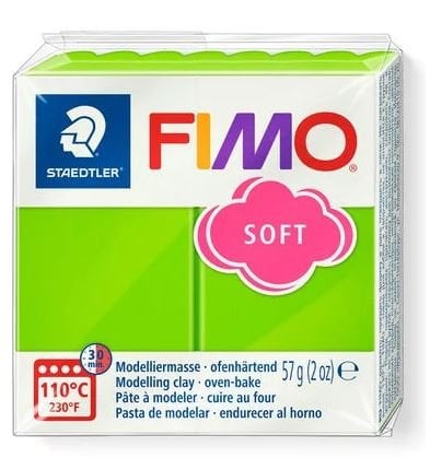 Fimo Soft Polimer Kil 57gr 50 Apple Green