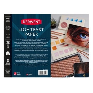 Derwent Lightfast Paper Blok 300gr 20yp 305x406mm