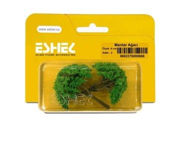 Eshel Maket Mantar Ağacı 6cm 2li