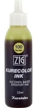 Zig Kurecolor Ink Alkol Bazlı Mürekkep 25ml 120 Barium Yellow
