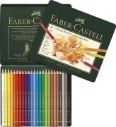 Faber Castell Polychromos Kuru Boya Kalemi 24 Renk