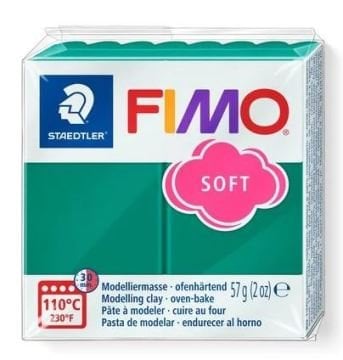 Fimo Soft Polimer Kil 57gr 56 Emerald Green