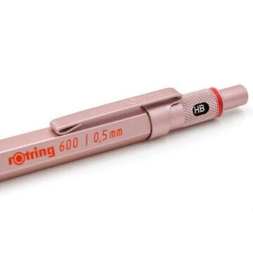 Rotring 600 Mekanik Kurşun Kalem Rose Gold 0.5mm