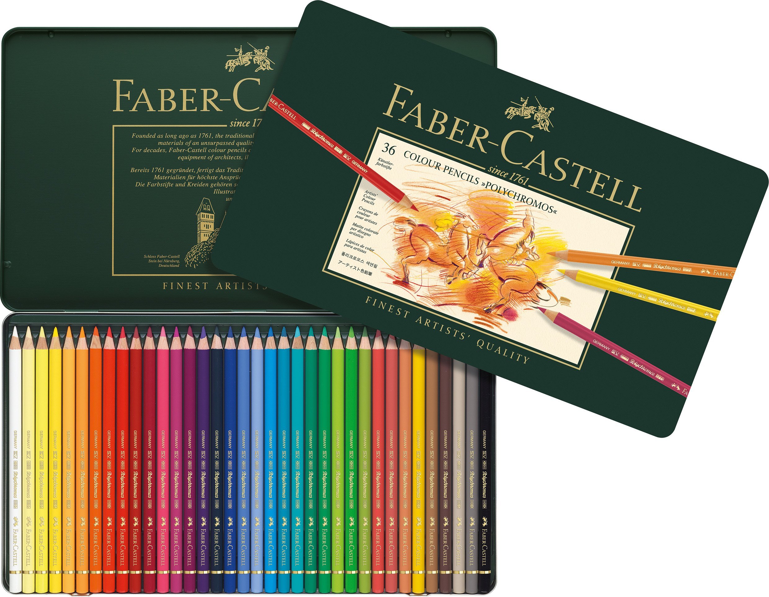 Faber-Castell Polychromos 36色セット Faber Castell Polychromos Kuru Boya Kalemi 36 Renk - 2.675,00 TL