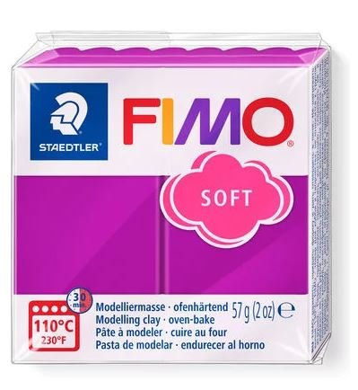 Fimo Soft Polimer Kil 57gr 61 Purpure