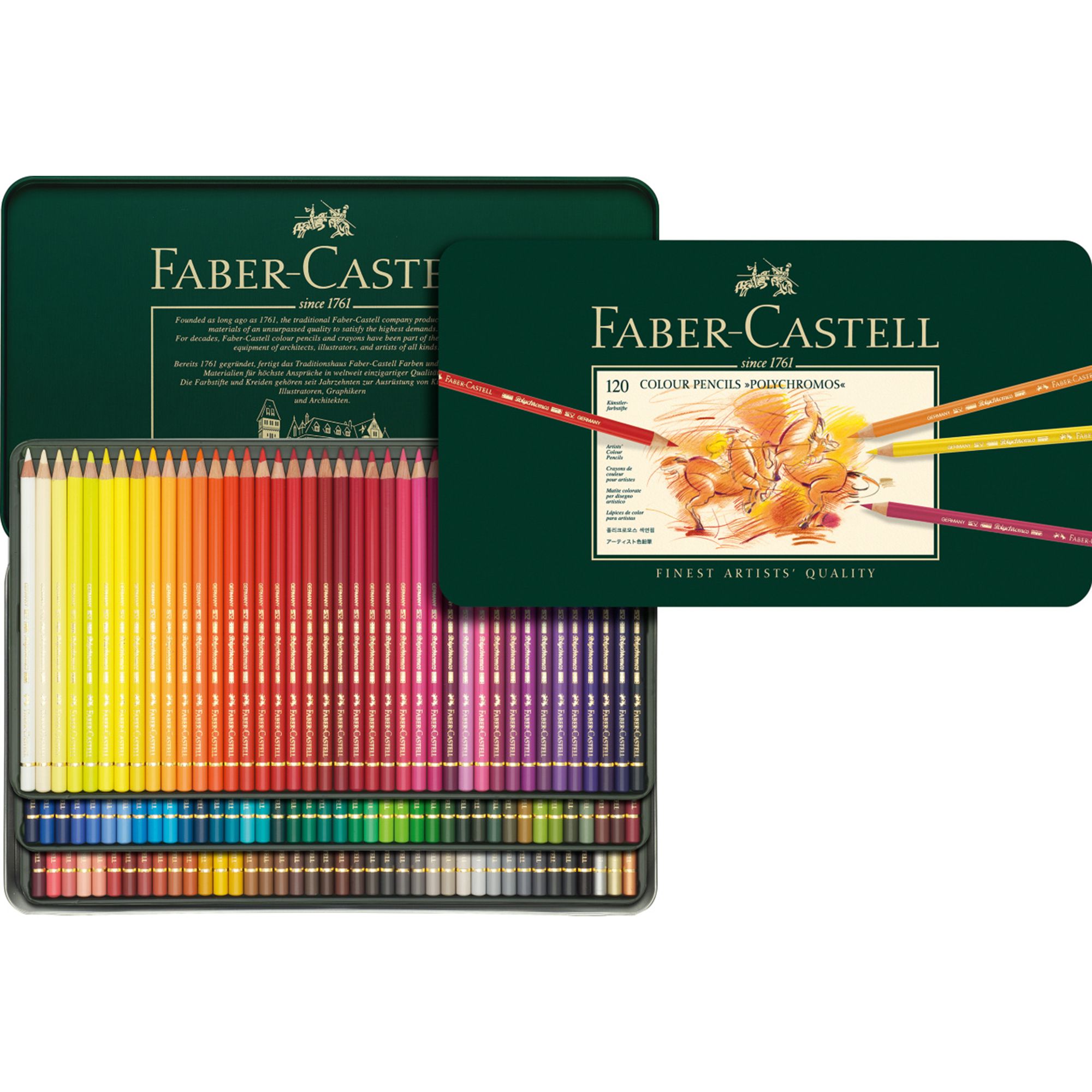 Faber Castell Polychromos Kuru Boya Kalemi 120 Renk