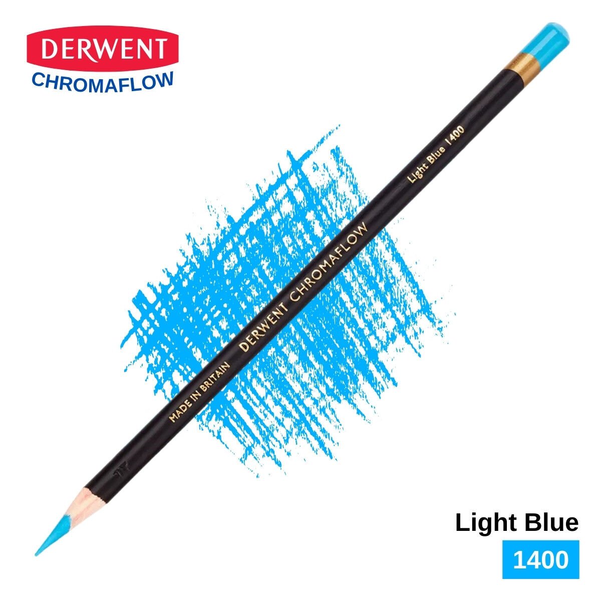 Derwent Chromaflow Kuru Boya Kalemi 1400 Light Blue