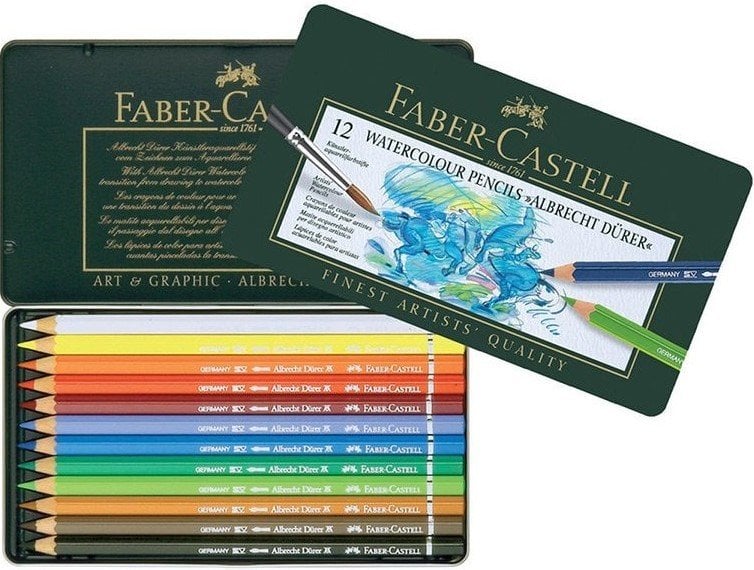 Faber Castell Albrecht Dürer Aquarell Boya Kalemi 12 Renk