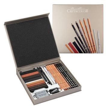 Cretacolor Passion Box Drawing Set Premium Çizim Seti Özel