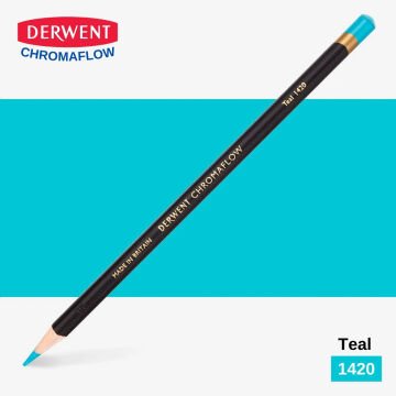 Derwent Chromaflow Kuru Boya Kalemi 1420 Teal