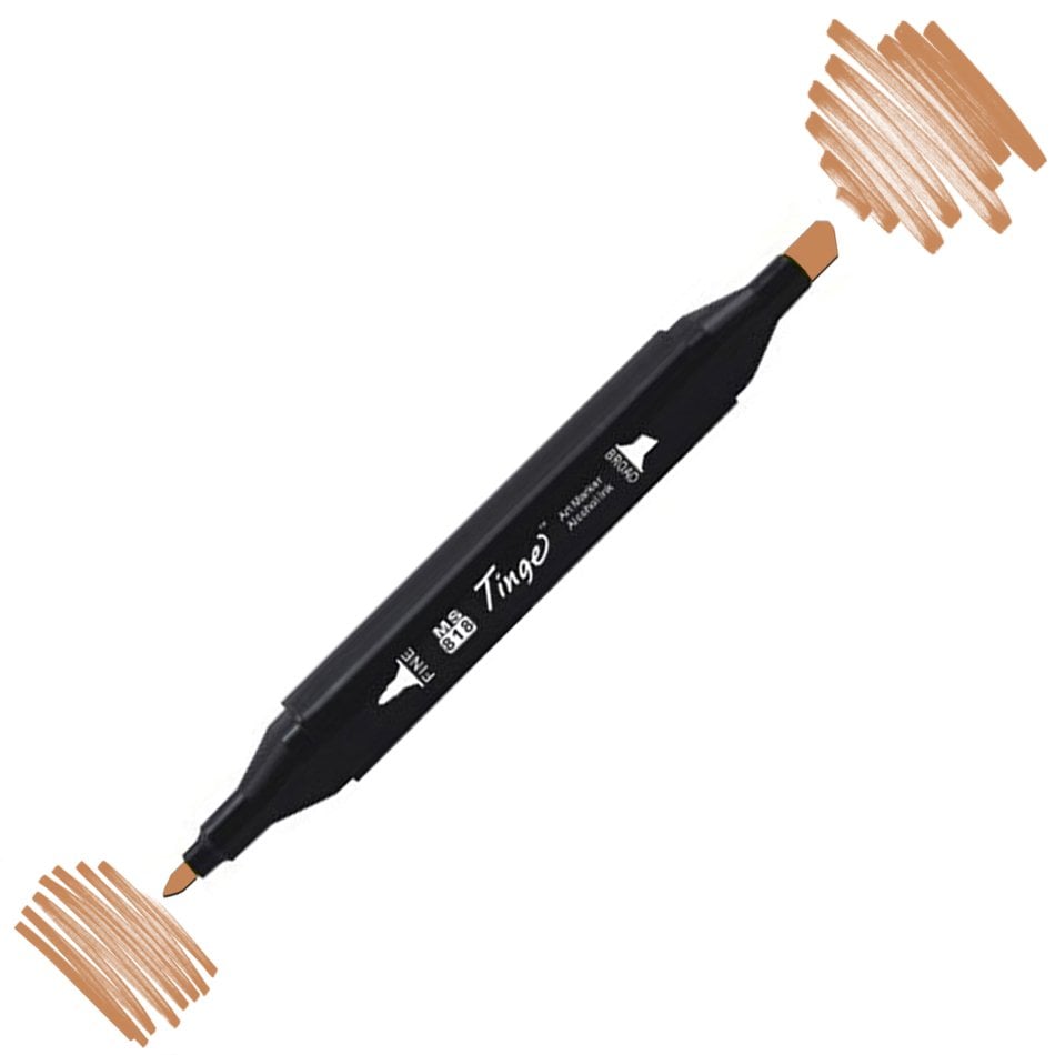 Tinge Twin Çift Uçlu Marker Kalemi Br97 Rose Beige