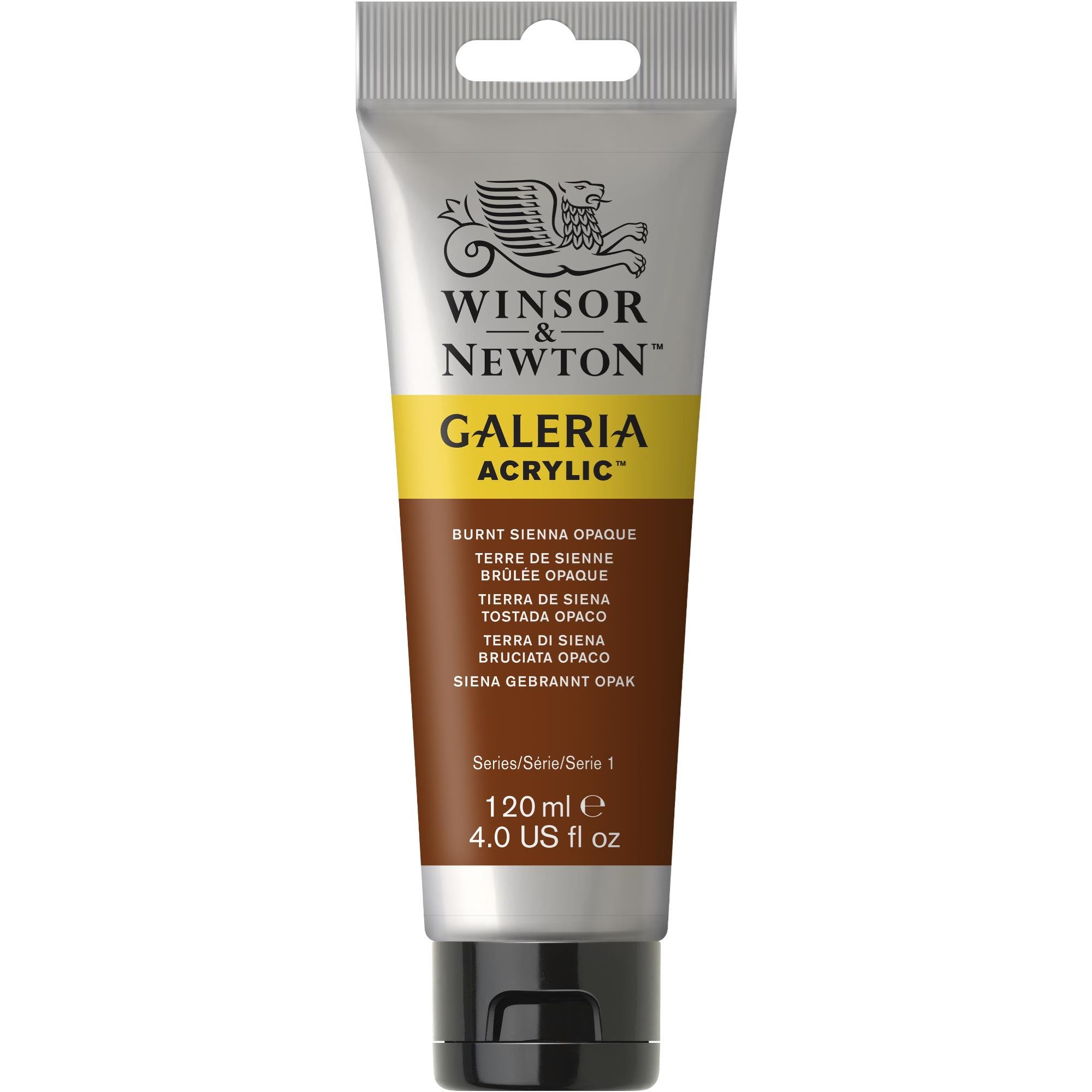 Winsor Newton Galeria Akrilik Boya 120ml 077 Burnt Sienna Opaque